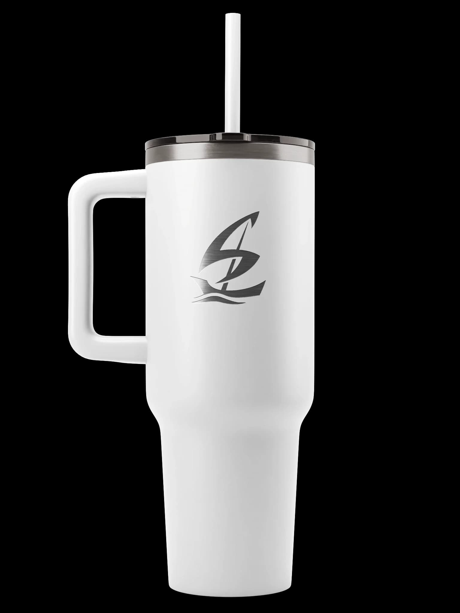 Insulated Travel Tumbler With Straw